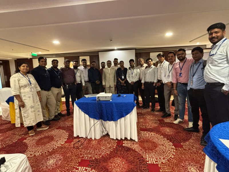 A group of participants during a corporate programme